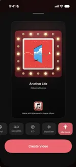 Share to Stories — Marquee for Apple Music