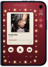 Marquee player, outer display (framed) — Marquee for Apple Music