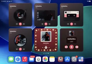 Widgets — Marquee for Apple Music